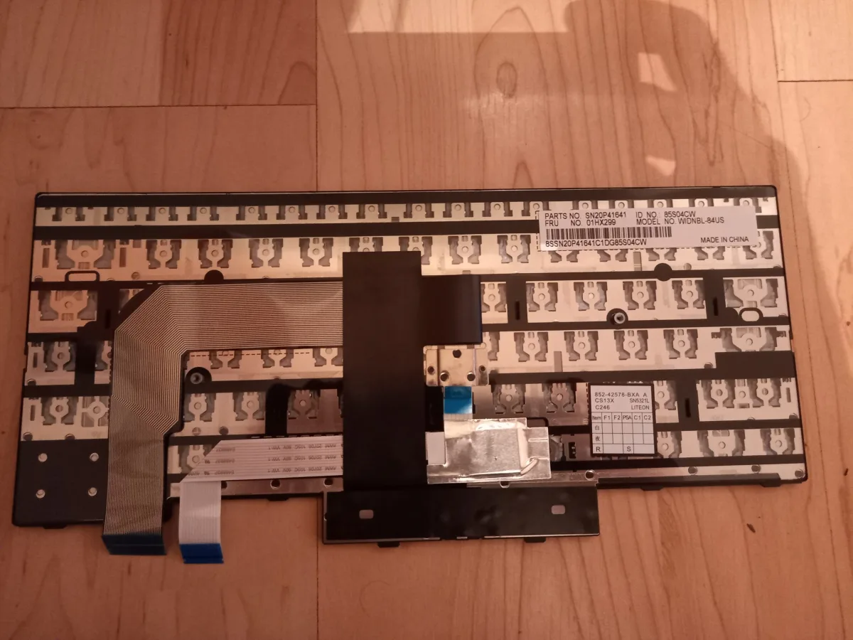 tastatura lenovo t470 t480 nova