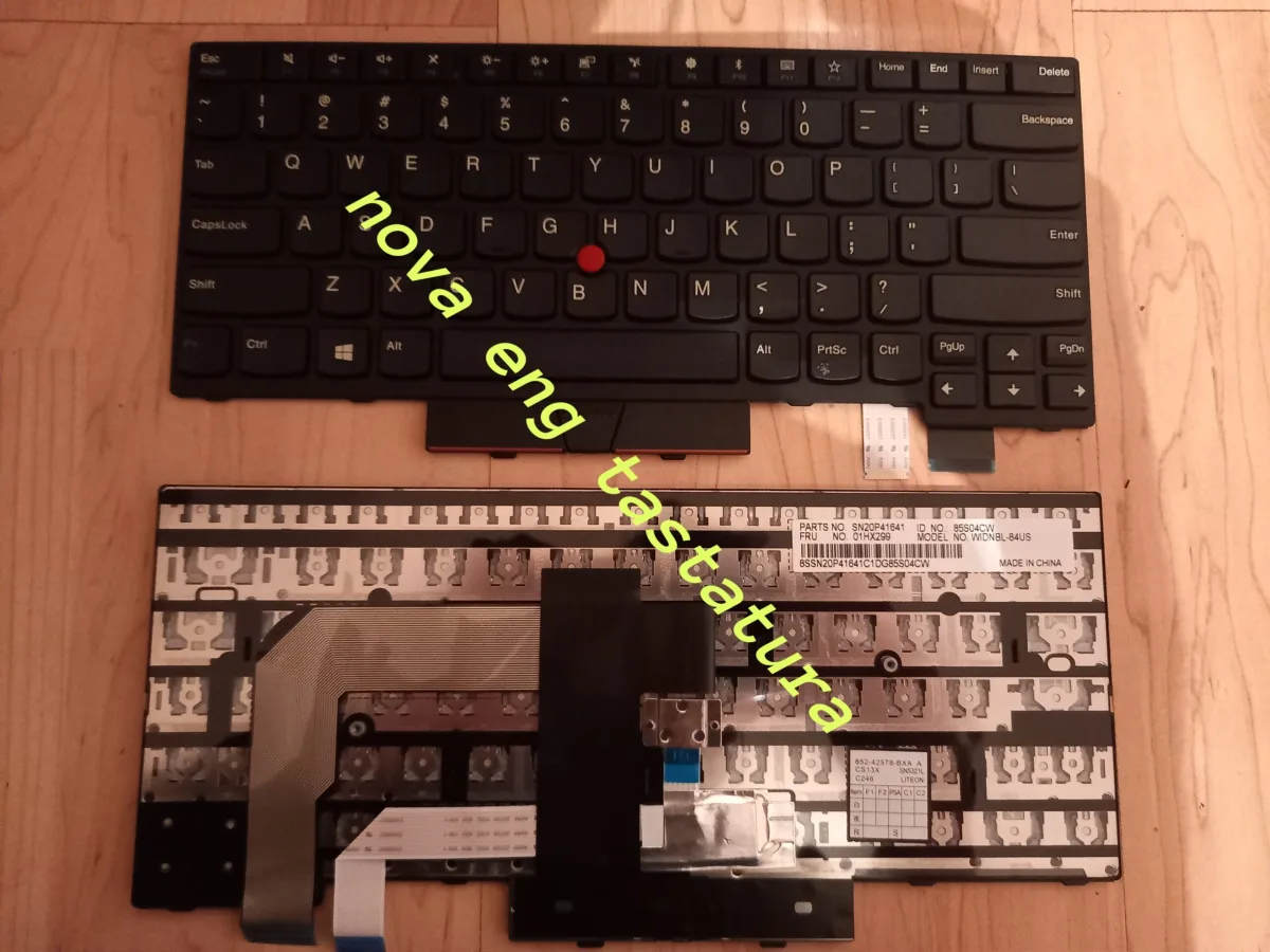 tastatura lenovo t470 t480 nova