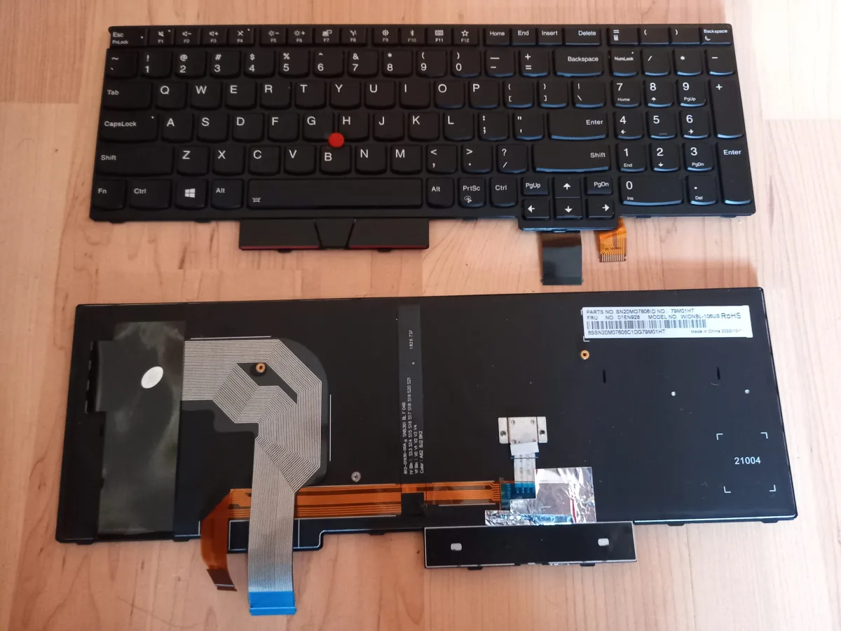 tastatura lenovo T580 P52S sa osvetljenjem nova