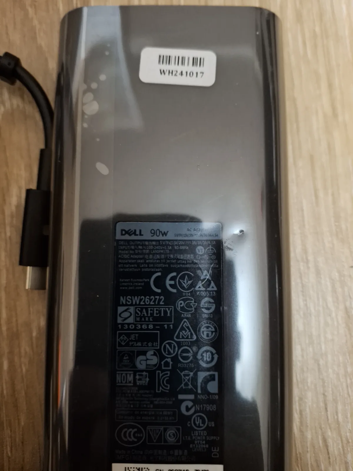 dell da90pm170 la90pm170 punjac original novo